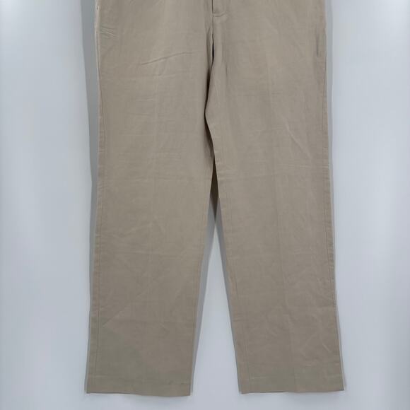 Polo Ralph Lauren Mens 32x30 Beige Linen Silk Blend Classic Fit Pants NWT - Picture 7 of 9